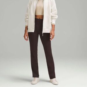 Lululemon Smooth Fit Pull-On High-Rise Pant- Espresso